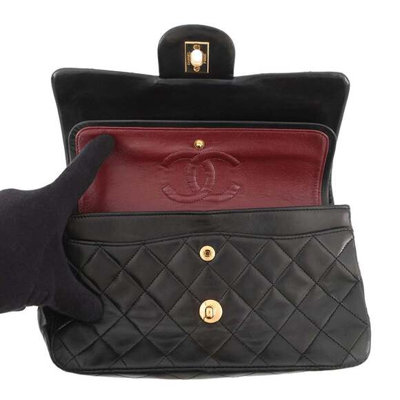 Chanel Chain Shoulder Bag Matelasse 23 Coco Mark Double Lambskin A01113 CHANE... - Picture 6 of 16